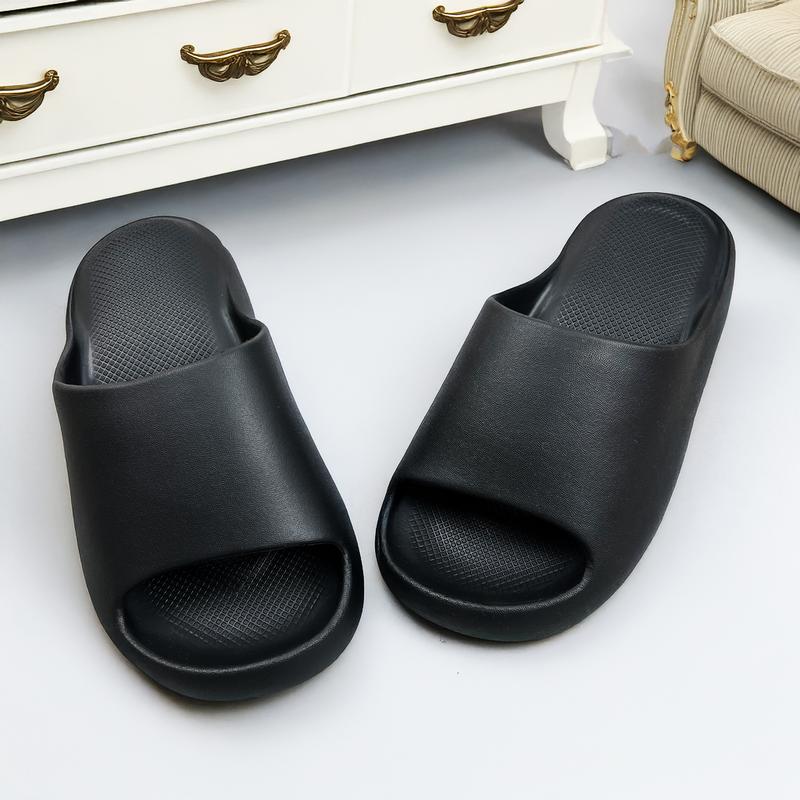 POSSE-【COD Transportasi cepat】36-45 Sandal Slipper Fashion Kekinian Karet EVA Sandal Platform Indoor & Outdoor Sandal Rumah Cocok untuk pria dan wanita 1