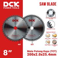 Gambar DCK Saw Blade (TCT) 8 Inci / Mata Potong Kayu 200 mm dari DCK Power Tools Indonesia Kota Administrasi Jakarta Barat 1 Tokopedia