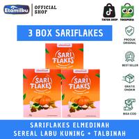 Gambar PAKET 3 BOX Sariflakes Elmedinah Sereal Labu Kuning + Talbinah - Sari Flakes dari Etamilku Official Kota Administrasi Jakarta Timur 4 Tokopedia