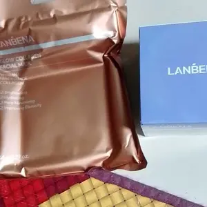 [LIVE] [JAN] LANBENA New Eye Mask 2.0 Antioxidant VC Eye Patch Anti-aging Remove Eyebags Dark Circles Remover Fine Lines Eye Patch + 1 Collagen Mask