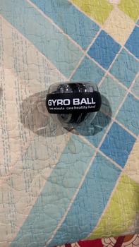 Product Review of Geanco Gyro Ball with LED Power Wrist Ball Gym Training Exercise Tool Tennis Arm Muscle Force Fitness Trainer Grip Equipment Sports Workouts from u**3 1
