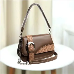 TasLebaran Tas Kulit Selempang Wanita Esperanza SlingBag RaniaBag Snowly Tebal 10x14x21cm 390g