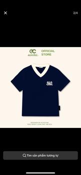 Product Review of Áo Baby Tee Cổ Tim Viền Màu ECOCHIC ENGINE BABYTEE B061 Local Brand Chính Hãng Unisex Form Ôm Premium Cotton from ༄**࿐ 0