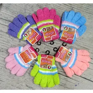 SARUNG TANGAN ANAK CEWE COWO 5-12 Tahun / SARUNG TANGAN RAJUT BULU WOLL POLOS TERMURAH / HANDGLOVES HAND Perempuan