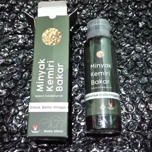 MINYAK KEMIRI BAKAR ORIGINAL 100ML - Minyak Penumbuh Rambut / Minyak Kemiri Murni Alami / Melebatkan Menghitamkan / Haircare / Penebal Rambut Bayi / Perawatan Rambut Alis Brewok / Pelebat / Obat Rambut Rontok / Pencegah Kerontokan Anak-Anak Pria Kulit