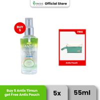 Gambar Antis Hand Sanitizer Botol Spray Timun 55 ml ( Paket isi 5) Free Pouch dari Enesis Group Kota Administrasi Jakarta Timur 1 Tokopedia