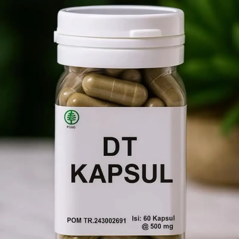 PROMO DT Kapsul BPOM 60 Kapsul Membantu Melancarkan Metabolisme Tubuh