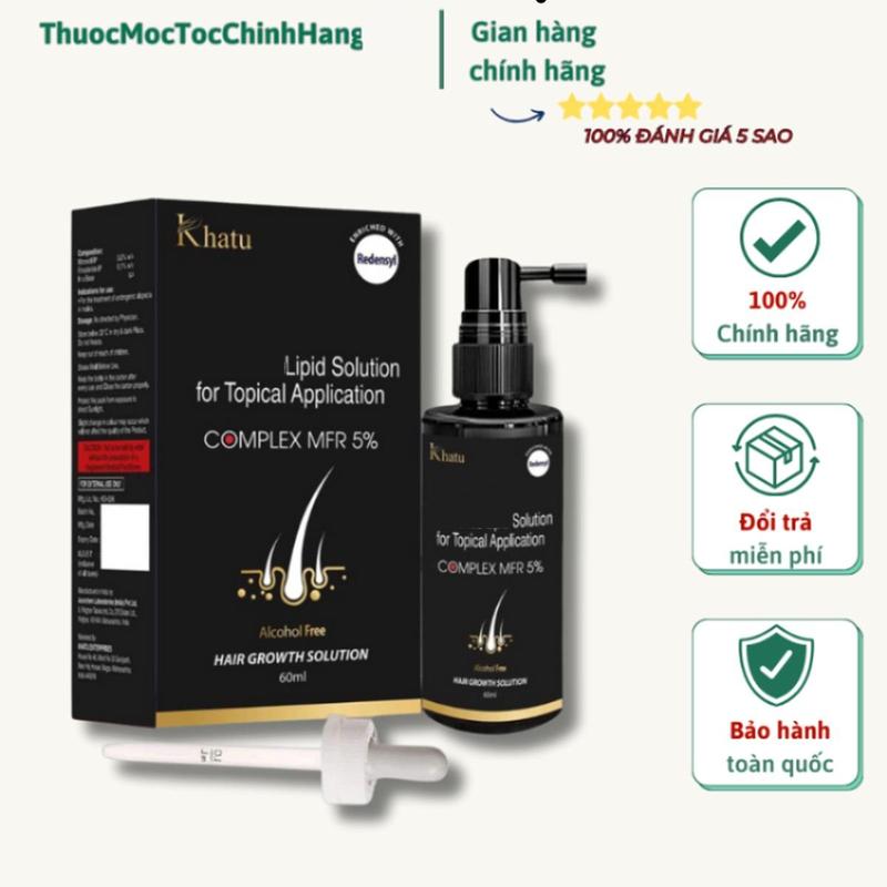 [Không Cồn] Serum Khatu Complex MFR mọc tóc Redensyl KhaTu , Morr F5, F5 PRO (60ml) Dưỡng Tóc Chăm Sóc Tóc tinh  chat kich  moc
