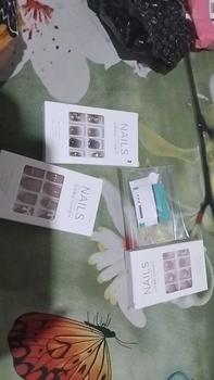 Product Review of Kuku palsu pendek peach love nails f745-14(k) from a**a 0