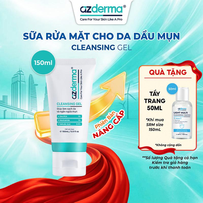 Gel rửa mặt giúp làm sạch da, hỗ trợ giúp giảm tình trạng mụn quay trở lại - Cl