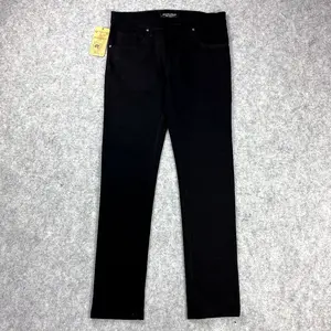 ROCKVOLD Celana Jeans Panjang Pria Premium Hitam Slim-fitting Denim Stretch Slimfit