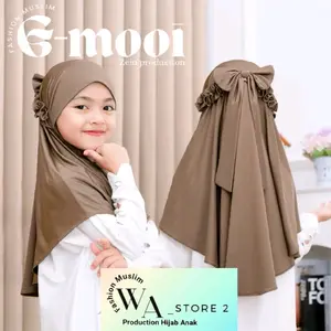 HIJAB ANAK DAN BAYI MODEL PITA RICIS usia 0-6 bulan 1-4 Tahun dan 4-8 Tahun  kerudung terbaru dan terlaris PITA RICIS jilbab baru PITA RICIS