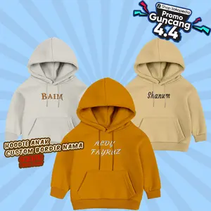 Sweater Hoodie Anak Custom Free Bordir Nama Fashion