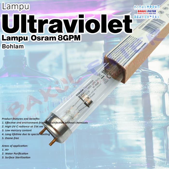 Gambar Bohlam Lampu Ultraviolet Osram 30 Watt untuk Depot Air Minum Isi Ulang dari Bakul Filter Tangerang Selatan Kota Tangerang Selatan Tokopedia