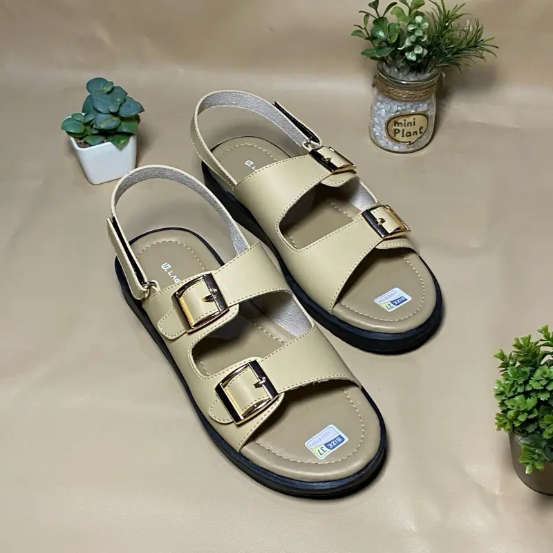 Sendal Platform Tali Series Lageo SM Wanita Korea Style Anti Slip Super Empuk 2