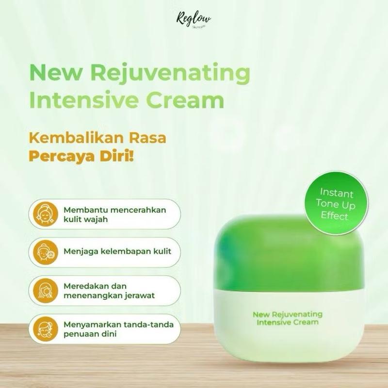 Reglow Rejuvenating Intensive Cream Siang Malam by dr.Shindy Putri 15 g Perawatan Berjerawat Melembutkan Mencerahkan Wajah Kusam Berminyak Pencerah Aging Hitam 1