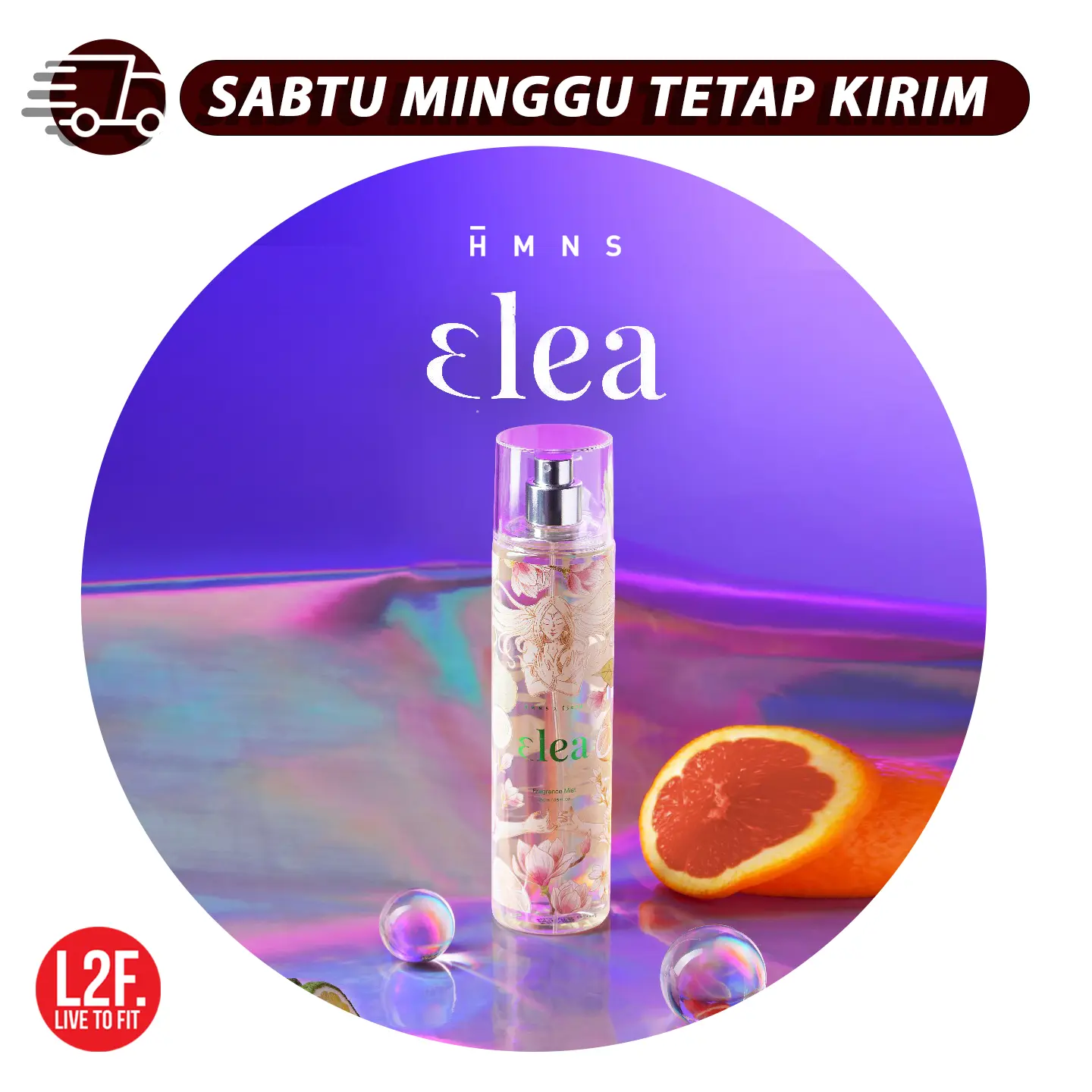 Parfum HMNS x Tsana Elea Fragrance Mist Eau De Toilette 250ml Original