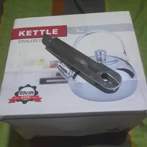 TEKO AIR ALADIN STAINLESS STEEL - TEKO TEAPOT BULAT DENGAN SARINGAN TEH - TEKO SAJI KOPI SERBAGUNA -ZS