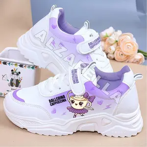 Sepatu Sneakers Anak BALLERINA Termurah Sepatu Sneaker BALLERINA Anak Anak Elegan Terbaru size 26-35 softpink Fashion Motif