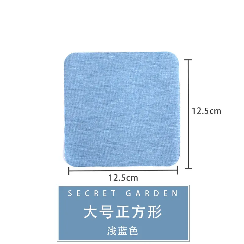Miếng Dán Quần Jean Denim, Sửa Chữa Lỗ, Bàn Cắt Với Chất Kết Dính 8