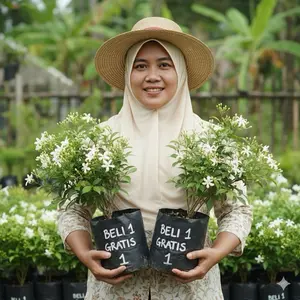 Bibit bunga kemuning jepang wangi ( beli 1 gratis 1) siap berbunga siap tanam