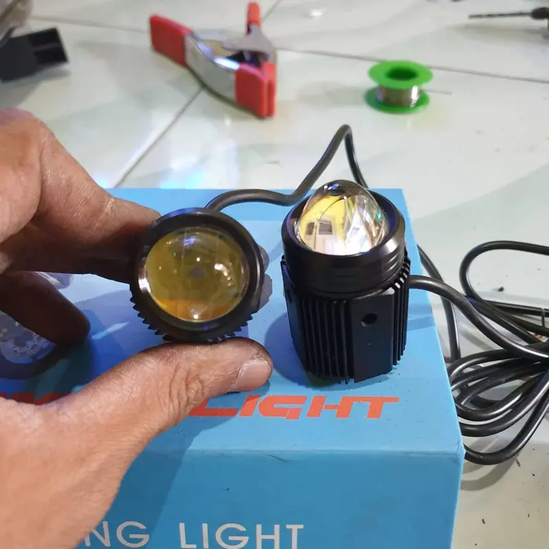 Lampu Tembak Laser/Mini Tanpa Kipas/Super Bright Hi Lo 35 Watt untuk Motor - Motorcycle 7