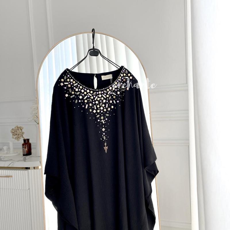 ￼SAPHIRE KAFTAN Crinkle Airflow Premium Jumbo Original By Enchante 1