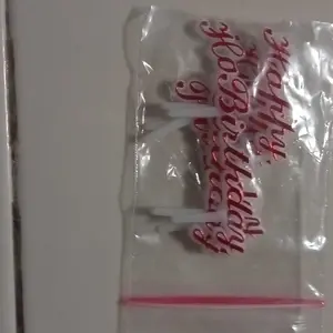 Cake topper Hiasan kue happy birthday mini/Topper mini ukuran 6cm