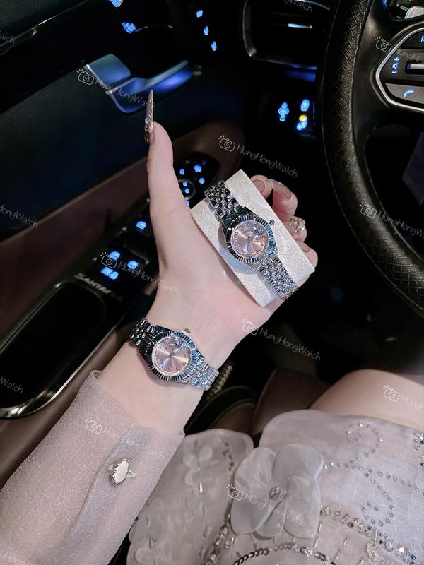 Đồng Hồ Nữ OCEAN Dây Thép Size 26mm Khoá Gập