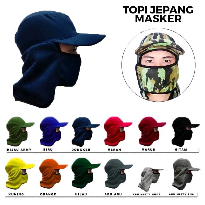 Masker Ropi topi jepang/topi masker untuk mancing/untuk kerja proyek harga - Shop ...