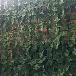Daun Rambat Sintetis/Plastik Dinding Rumput Buatan/Daun Pagar Roll Artificial Hias/Tanaman Hias Sintetis/Daun Hias/Daun palsu/Rumput Hias/Tanaman Hiasan Daun/Daun Rambat Dinding