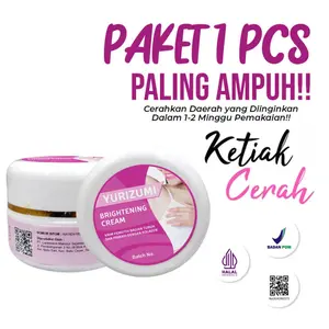 KRIM PEMUTIH KETIAK LEHER LIPATAN KULIT YURIZUMI BABY WHITENING CREAM KEMASAN TERBARU