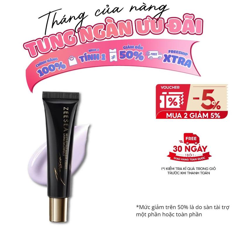  Kem Lót ZEESEA Dạng Tuýp Chính Hãng - Giải Pháp Hoàn Hảo Cho Làn Da Hoàn Mỹ 30g 