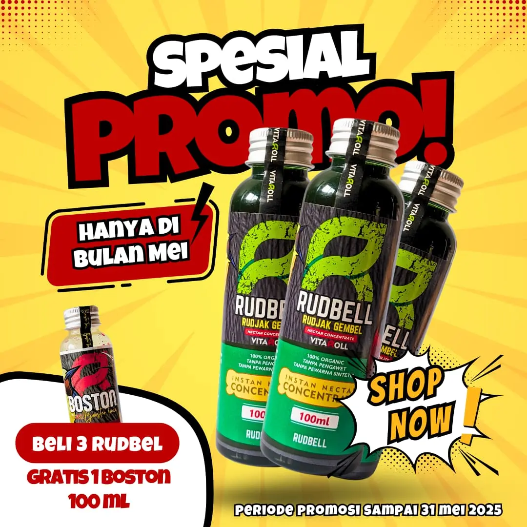 RUDBELL Nectar Kolibri Sogon Rudjak Nektar pakan Protein Tinggi 100ml