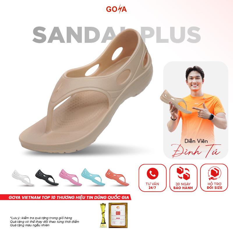 Dép Thể Thao Chạy Bộ Goya Sandal Plus Full Màu Năm 2025 - Phần Đế Eva Cao Cấp Mềm Mại, Chống Trượt Phù Hợp Cho Nam Nữ Đi Bộ, Tập Thể Dục