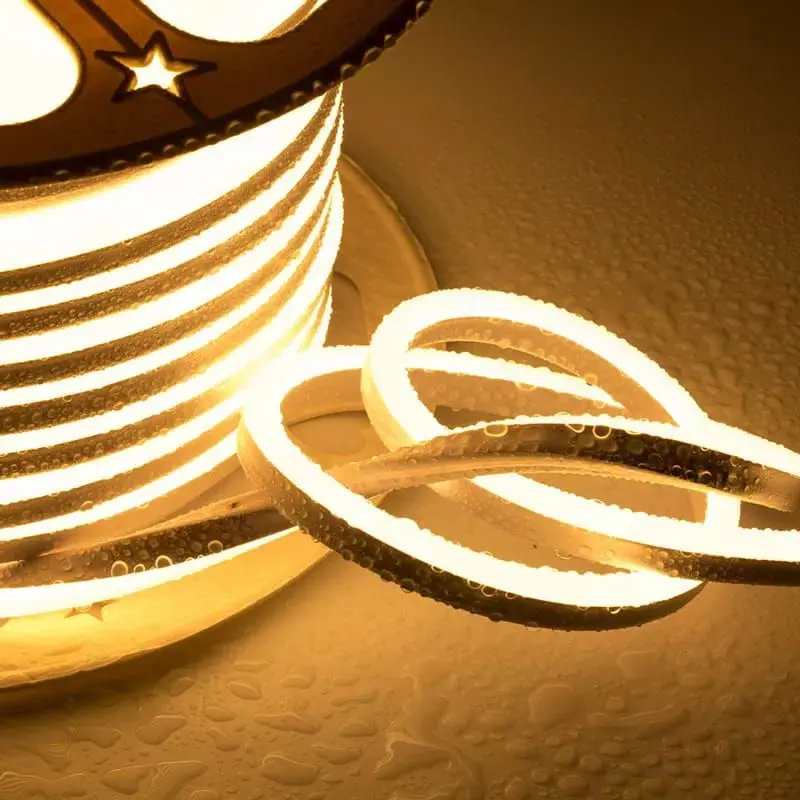 LAMPU LED NEON FLEXIBLE 220V 1 - 100 METERAN KAMAR AESTETIK WATERPROOF FLEX BIRU PUTIH KUNING UNGU 4