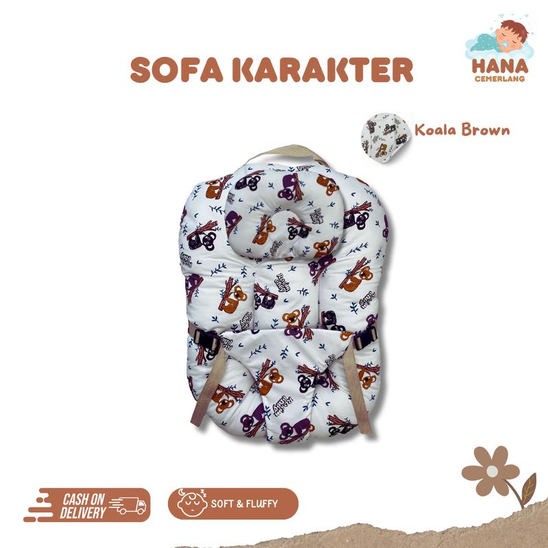 Sofa karakter premium EXLUSIVE hana cemerlang sofa bayi newborn 2