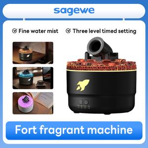 เครื่องอโรมาเทอราพีแมงกะพรุน, SAGEWE, พร้อมเครื่องทำความชื้น