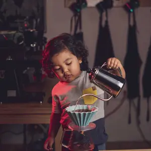 Coffee Server V60 One Two Cups Teko Kopi Kaca Tahan Panas Borosilicate Glass