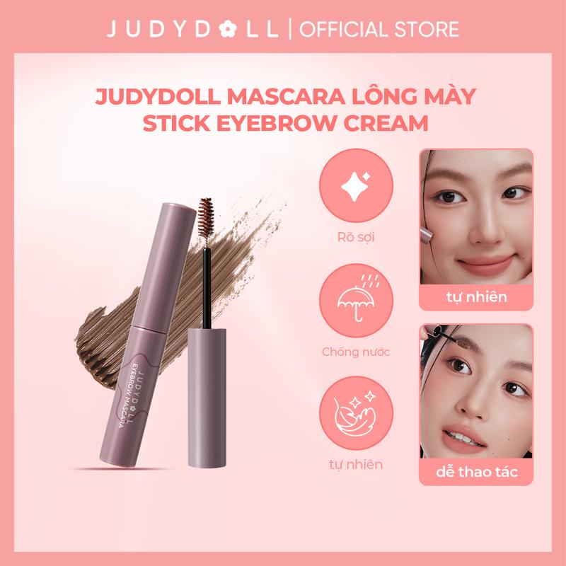 JUDYDOLL Mascara Lông Mày Chuốt Lông Mày Cố Định Màu Tự Nhiên Lâu Trôi Stick Eyebrow Cream
