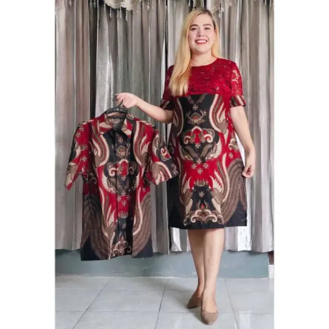 COUPLE BATIK JAHITAN BUTIK YENI BAGARIANG Katun