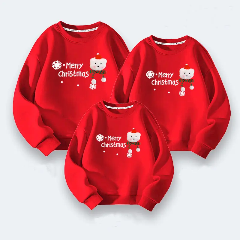Áo Hoodie Giáng Sinh Vui Vẻ, Trang Phục Phù Hợp Với Gia Đình, Bộ Đôi, Áo Cánh Nữ, Quần Áo Nam Dài Tay