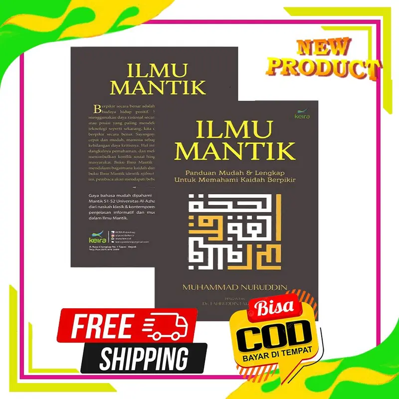 Buku ILMU MANTIK Panduan Mudah & Lengkap Untuk Memahami Kaidah Berpikir by MUHAMMAD NURUDDIN Best Seller Psychology 0