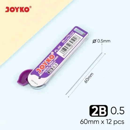 Refill Pencil Mechanical Joyko PL-05 PL-07 0.5mm 0.7mm - Stationery Pensil 6