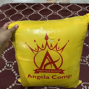 LIORA Bedcover Set Sprei Flat Soft Polos Ukuran King 180x200x20/Queen 160x200 Untuk Tempat Tidur Nyaman