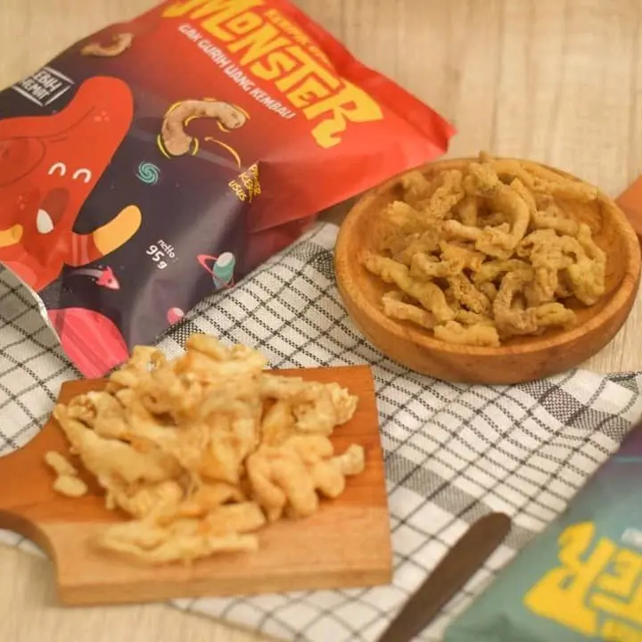 Monster Keripik Usus Gurih Enak