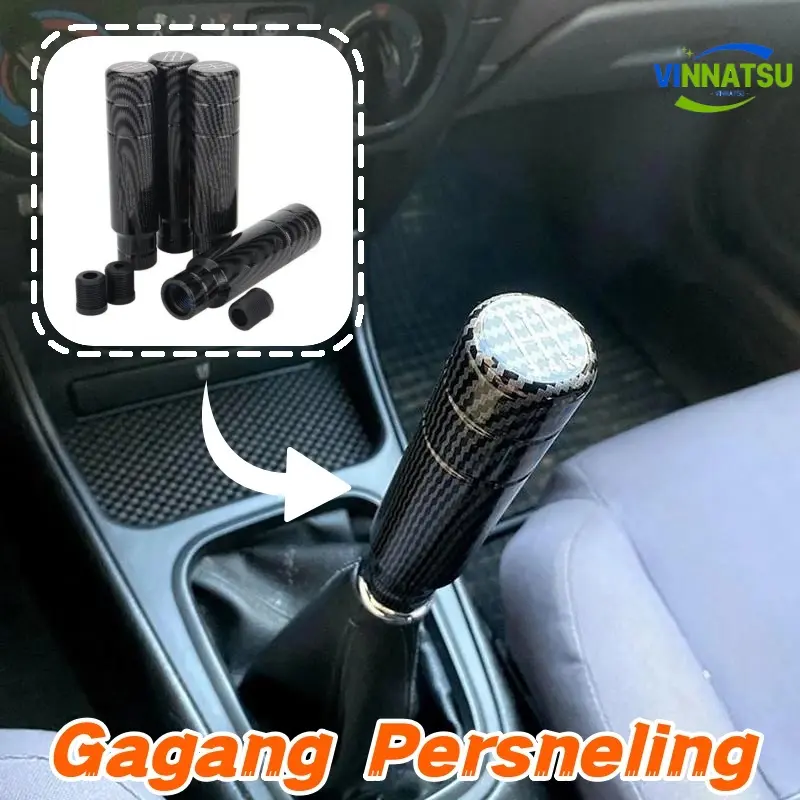 Gear Shift Knob Bahan Alumunium Kokoh Tahan Lama Shift Knob Universal Pegangan Nyaman Tampilan Menarik Tuas Persneling Model Panjang Handle Perseneling Mobil Mudah Dipasang Modifikasi Mobil Desain Keren Serbaguna