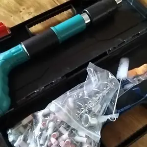 COD SET Paku Beton Stampset mini T500 Paku plat besi nozzle 7.3mm Paku ramset otomatis Logam Baja