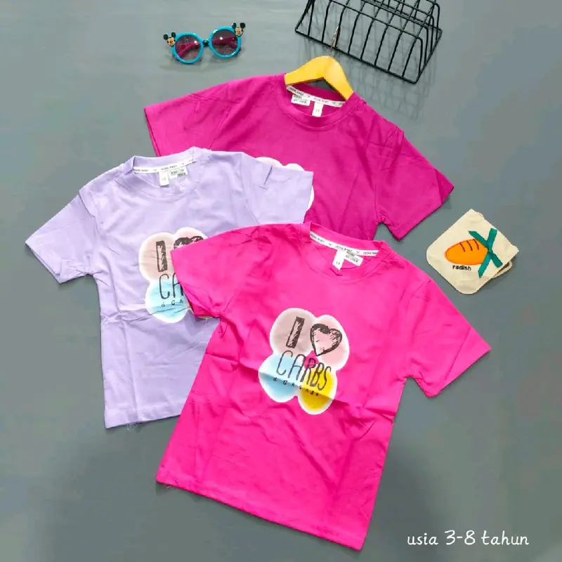 Kaos motif lucu anak cewek 3