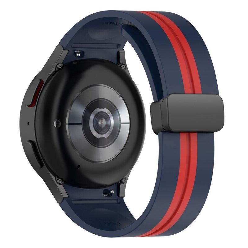 Product Introduction of Silicone Magnetic Buckle Strap for Samsung Watch 4/5/6 40 44mm Watch 5 Pro 45mm Band for Galaxy Watch 4 Classic 42 46mm Watchbands 95